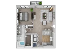 The Montreal Floor Plan at Century Cedar Hill, Cedar Hill, 75104